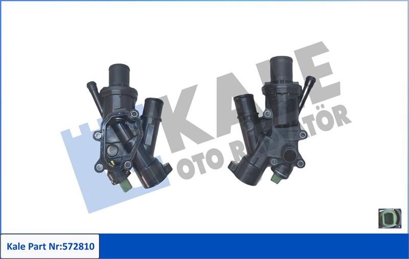 TERMOSTAT KOMPLE (83°) FORD MONDEO IV 07>14 2.0 TDCI S-MAX 07>14 GALAXY 07>14 C4 P308 P3008 P5008 EX - KALE 572810