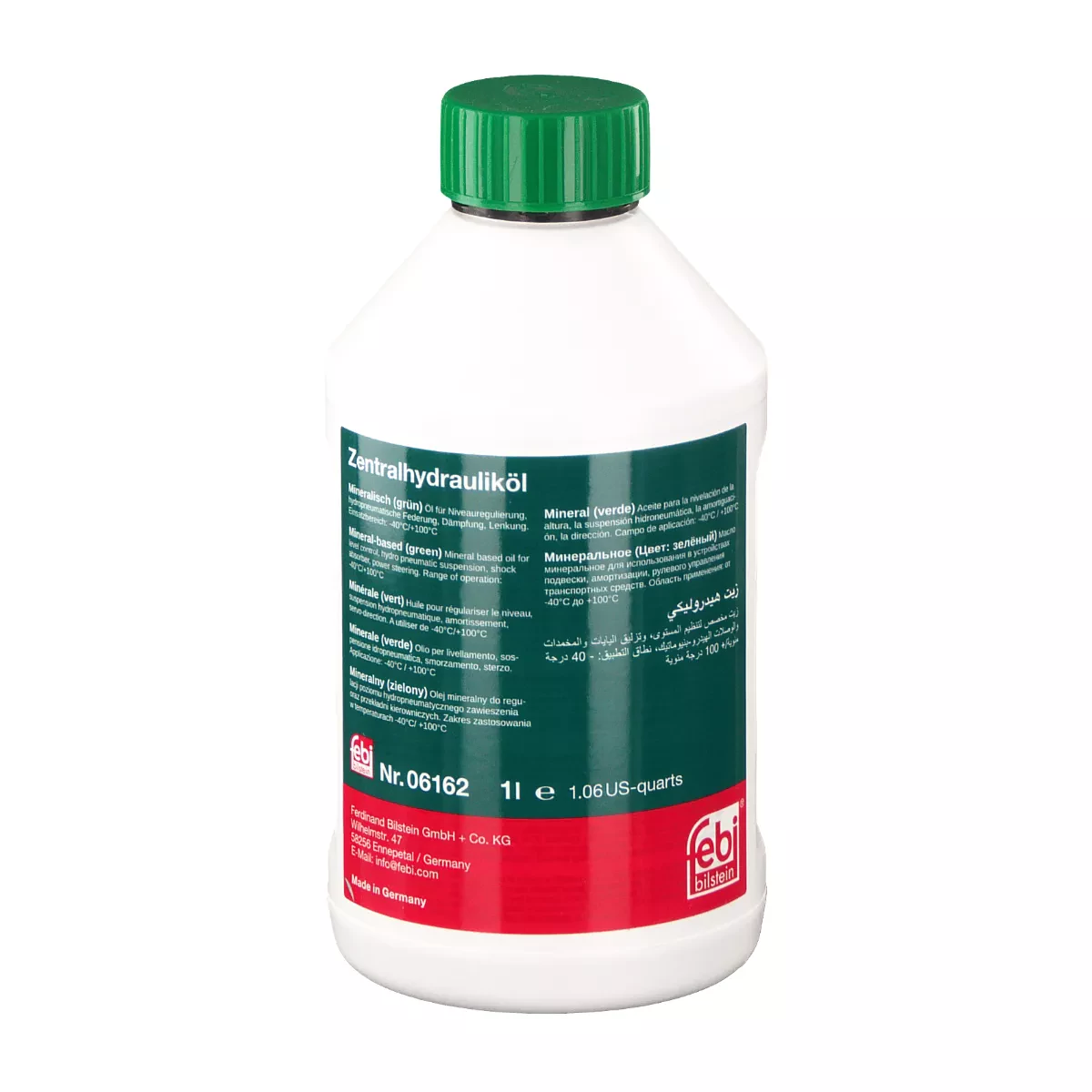 DIREKSIYON YAGI - HIDROLIK YESIL 1 LITRE - FEBI 06162