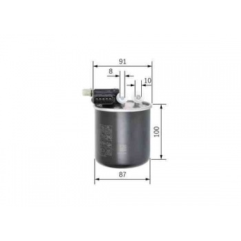 YAKIT FILTRESI (OM607) X117 15>18 W176 12>18 W246 13>18 C117 13>18 , INFINITY Q30 15> - BOSCH F026402844