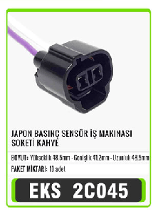 SOKET>JAPON BASINÇ SENSÖR İŞ MAKINASI  S2064 - EKS-2C045