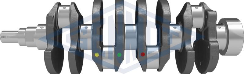 KRANK MILI HYUNDAI ACCENT ERA 1,4 BENZINLI 2006> GETZ 1,4 BENZINLI 2006> - GENMOT 1445