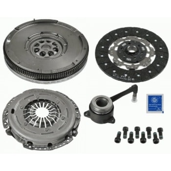 VOLANT+DEBRIYAJ SET (KIT 4P) TRANSPORTER T5 AXD 2,5TDI 03>09 - SACHS 2290 601 070
