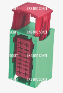 PEUGEOT SİGORTA KUTUSU SOKETİ  GREEN - EKS-16C020B