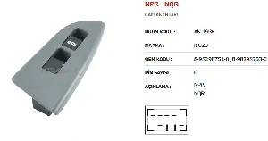Unıversal Cam Anahtarı-Sol İkili İsuzu Npr-Nqr - Mcar-An1936