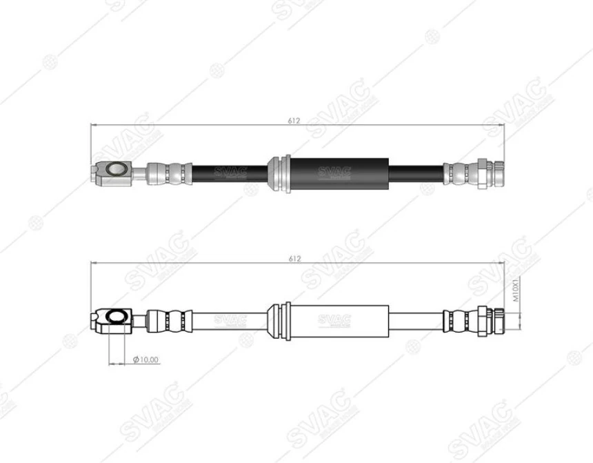 Vag Fren Hortumu On Jetta 15>18 Passat 16> - Svac 10-0195