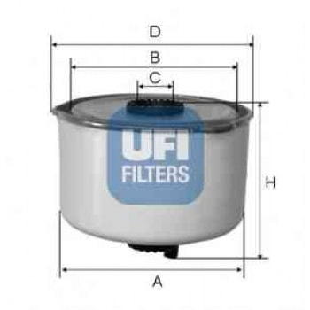 YAKIT FILTRESI (276DT 306DT 368DT) DISCOVERY 3 L319 04>09 DISCOVERY 4 L319 09>18 RANGE ROVER 3 L322 - UFI 24.454.00