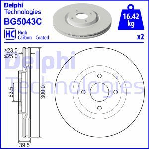 ON FREN DISKI ECOSPORT 17 > - DELPHI BG5043C