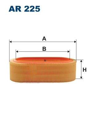 Ford Hava Filtresi Transıt 86> Transıt 92> - Filtron Ar225