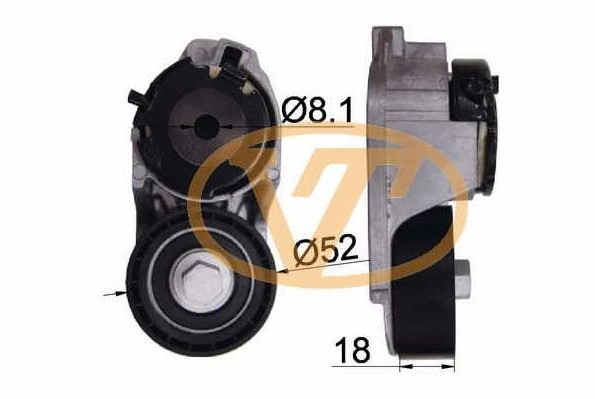 Ford Alternator Gergi Rulmanı Komple Transıt V184 2.0tdci 01>06 O.ceker Mondeo III 2.0tdci 00>07 - Alt 04368
