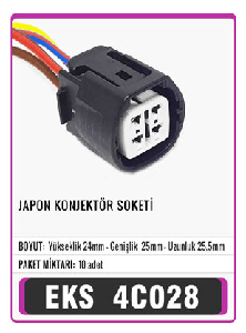 SOKET>JAPON KONJEKTOR - EKS-4C028