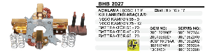 KÖMÜR YUVASI-BT 12V İVECO 55/46 BSX-71 DAR - VERTEX-BHB2027