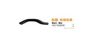 RADYATOR ALT HORTUMU PUNTO IDEA 1,2 1,4 - GB 72309