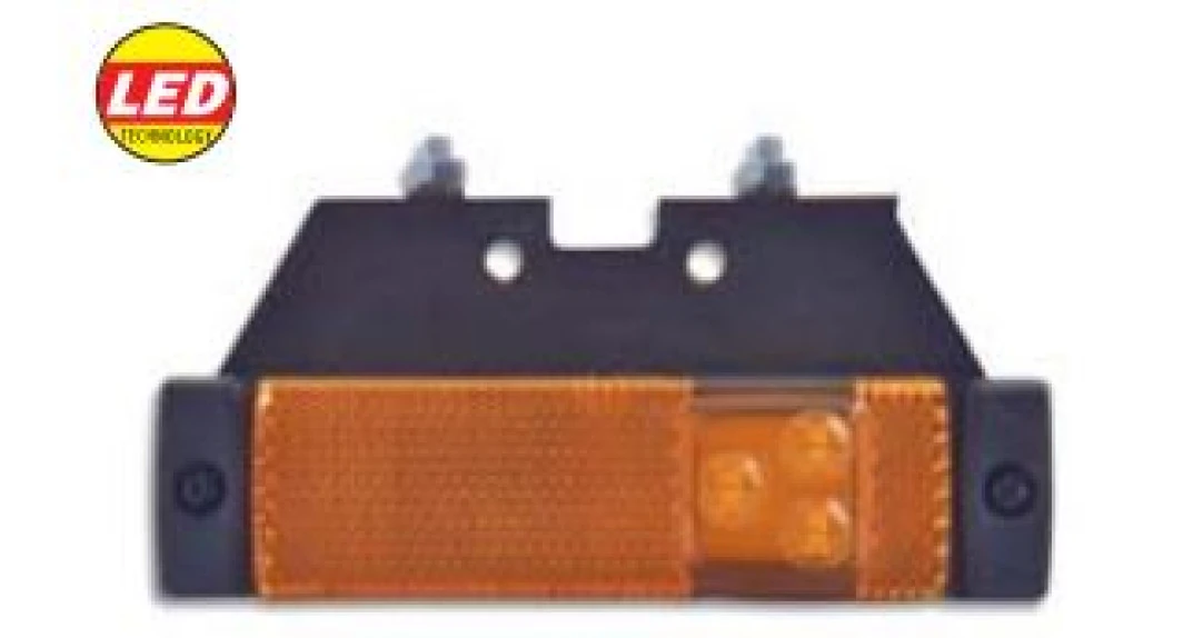 Dorse Truck İsaret Lambası Unıversal Dorse Sarı Braketli 24v - Mars 720306