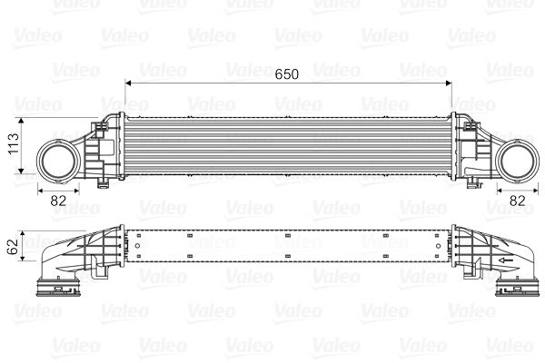 TURBOSARJ RADYATORU E-CLASS W211 02>08 S211 03>09 - VALEO 818587