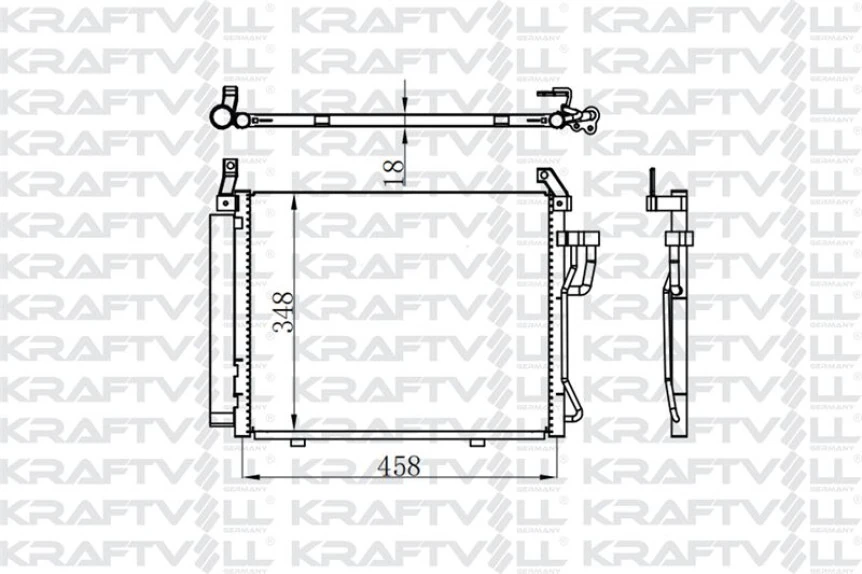 Hyundaı Klima Radyatoru Komple Hyundaı İ10 2008> - Kraftvoll 08060171