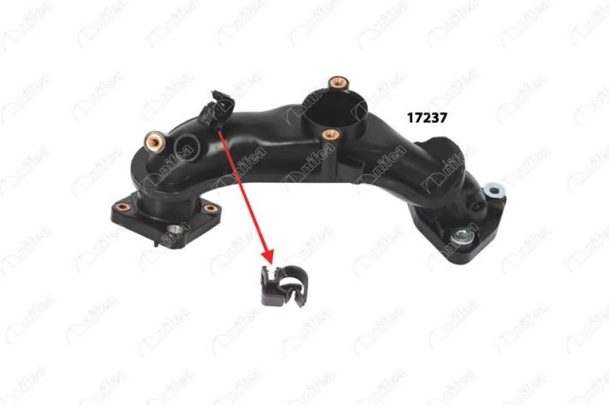 Psa Emme Manıfold Borusu Klipsi P207 208 307 308 3008 Partner Rifter Expert Proace Crossland Volvo  C30 - Nifea 17199