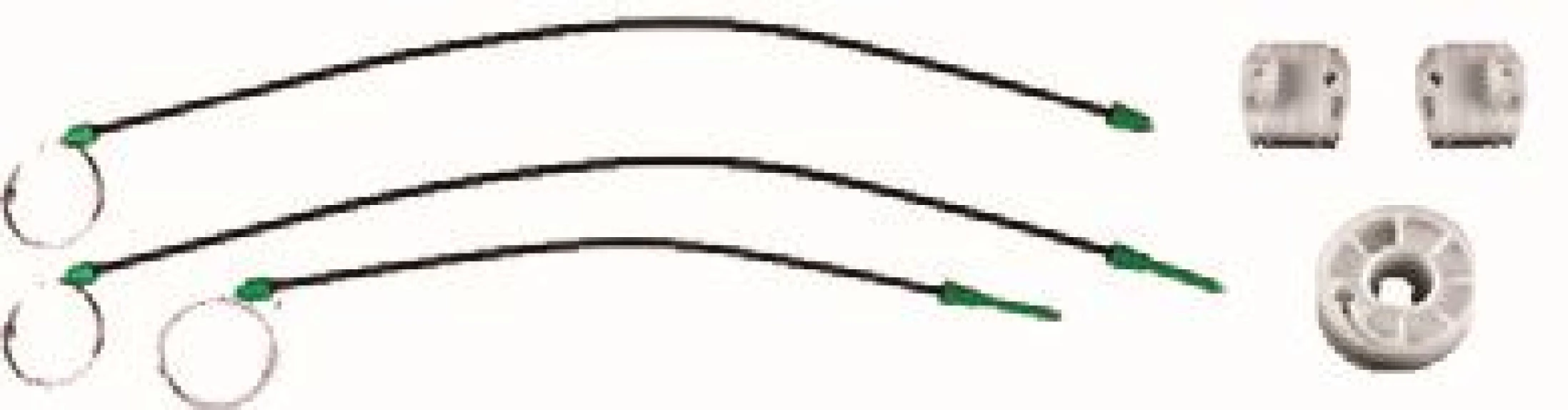 Vag Cam Kriko Halatı Set Sol Transporter T5 - Mtj 6062