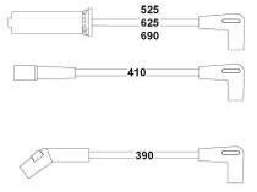 Chevrolet Bujı Kablosu Nexia 1,5 8v 95-97 - Hellux Hbk3375