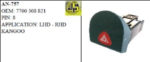 Unıversal Flaşör Anahtarı>renault Kango  Gri   >>7700308821 - Mcar-An757