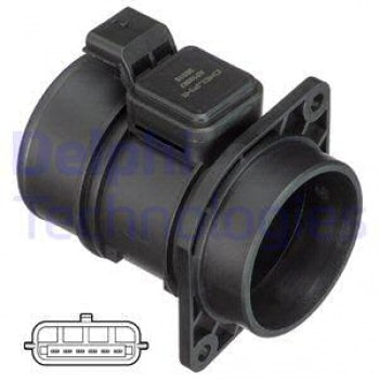 Nissan Hava Akıs Sensoru Nissan Qashqaı J10 Renault Kangoo Master 2,5dci Megane Scenic 1,5dci K9k - Delphi Af10367-12b1