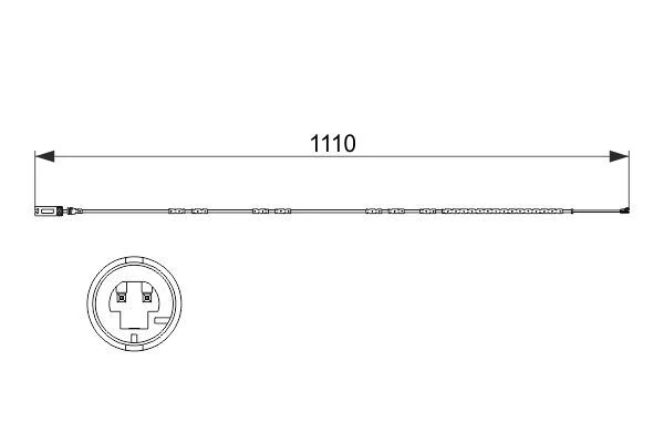 Bmw Balata Fisi Arka Bmw E87 E90 E92 - Bosch 1987473515