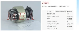 Unıversal Marş Dişlisi 13diş Mako Tipi Ford Transıt T12 T15 Dizel Tam Freze Cap:46.2 Boy:78 Kanal:6 Gov.cap:60 - Aes-15665