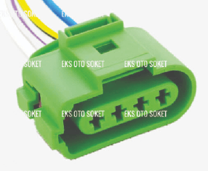 OKSİJEN SENSÖRÜ SOKETİ - AUDI / SEAT / SKODA / VOLKSWAGEN - EKS-4C022AB