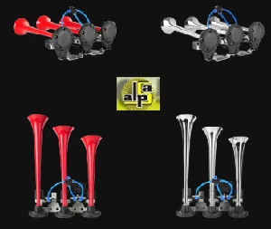 Unıversal Korna Dalidali Saydırmalı Arap-24v 3lü Krom - Seger-82eh24.000.03k