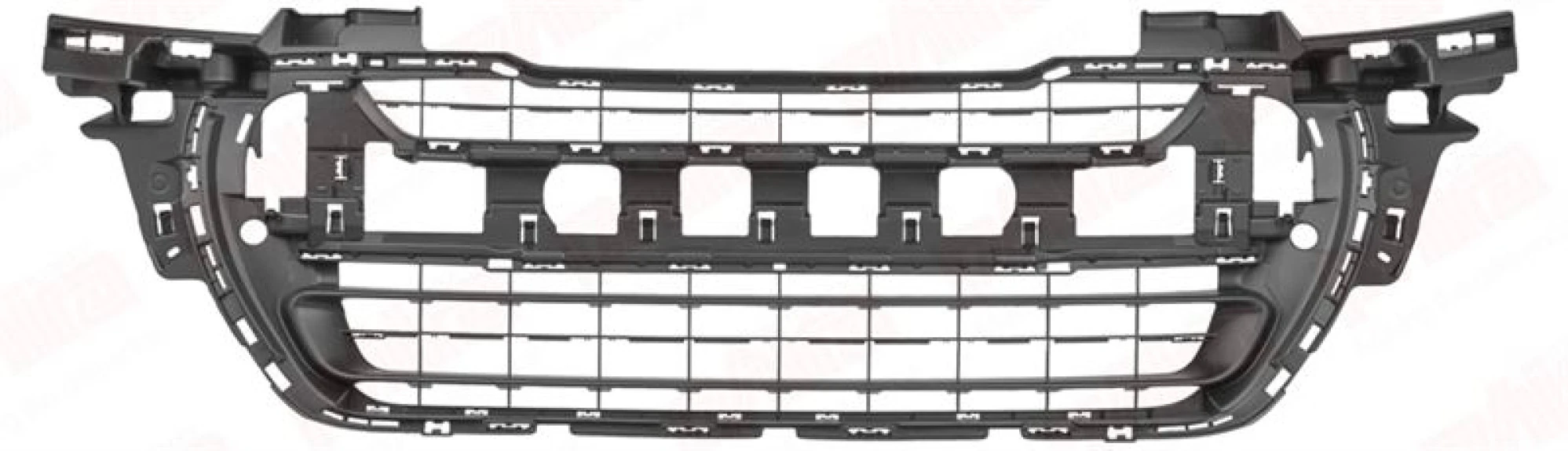 Psa Tampon İzgarası On Alt Orta Acık Tip Siyah P308 11> - Phira 308-11102