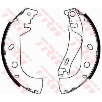 ARKA FREN BALATASI PABUC MAREA ALBEA PALIO WEEKEND 1,2 / 1,4 / 1,6 / 1,9 96> - TRW GS8653