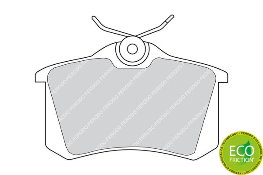 Vw Fren Balatası Arka - Gdb823 - Frd Fdb541w