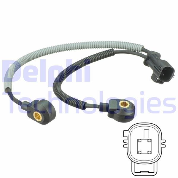 VURUNTU SENSORU FOCUS II 2.5 04>11 VOLVO C30 (533) T5 06>12 C70 II (542) T5 06>11 S40 II (544) T5 07 - DELPHI AS10239