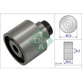 GERGI RULMANI AMAROK CADDY III GOLF VI JETTA IV PASSAT POLO TRANSPORTER V 1,6 / 2,0TDI 11> - INA 532062310