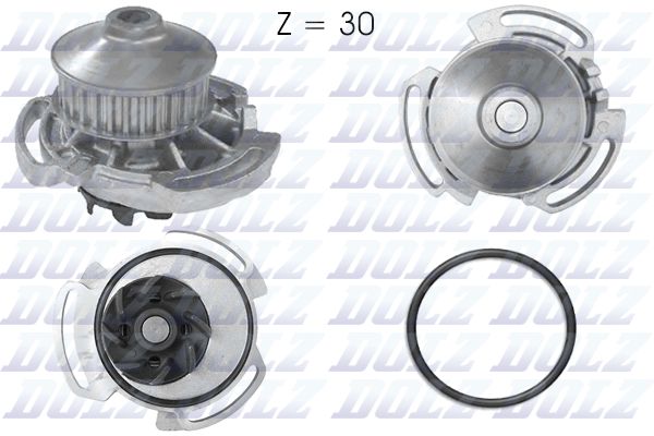 DEVIRDAIM SU POMPASI GOLF II III 85>97 JETTA 84>91 POLO 85>94 CORDOBA IBIZA 93>02 AEE AEA ABU ANW - DOLZ A164