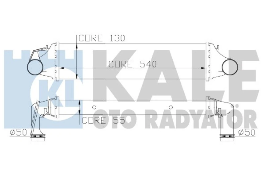 Bmw Turbo Radyatörü - Turbo Radyatörü - Kal 343400