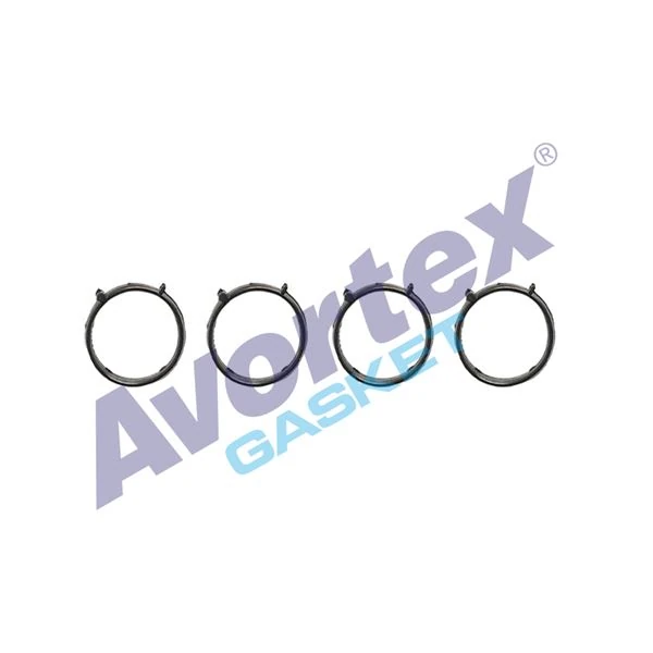 Fiat Manıfold Contası Emme Takım (yuvarlak) Silikon Doblo Punto 1,9d - Avortex 248
