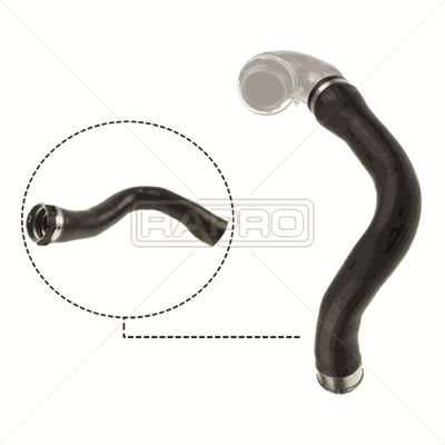 TURBO CIKIS HORTUMU ARA INSIGNIA A A20DT - A20DTC - A20DTE - A20DTH - Y20DTH - RAPRO R18348