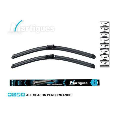 MUZ SILECEK FIAT 500 FORD KA II OPEL MOKKA 10,2012› 600+350MM 90002 - MARTIGUES S2414B21