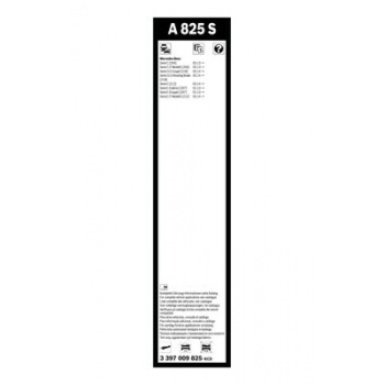 SILECEK SUPURGESI ON TK. (600mm / 600mm) W204 07>14 S204 07>14 C218 11>17 X218 12>17 W212 11>16 C207 - BOSCH 3397009825