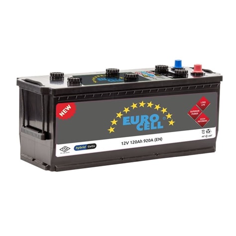 AKU 12V 120 AH D4A (513×189×223) TIRNAKLI - EUROCELL 8699358510068