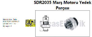 MARŞ DİŞLİSİ-DEL 9D (10003) BUICK-CADILLAC-CHEVROLET-ISUZU - LUCAS-SDR2035