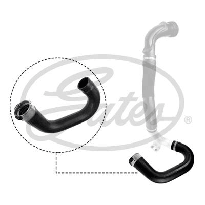 TURBO HORTUMU PLASTIK ve METAL PARCA HARIC OPEL MOKKA 1.6 CDTI 4×4 - GATES 09-0700
