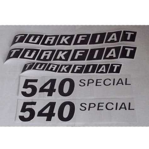 43570 540 Special Yan Yazı Takım Erd213 4999871 Erdal C-351 - PY-43570 - PY-43570