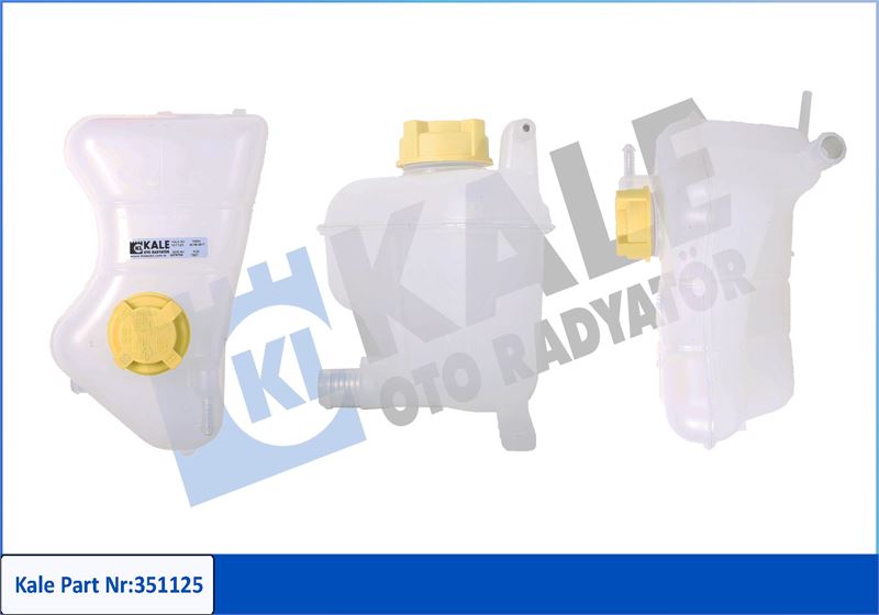 RADYATOR YEDEK SU DEPOSU FIESTA III 1,3 / 1,1 / 1,6Y 16V / 1,8 16V (89>96) - KALE 351125