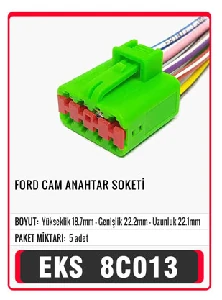Unıversal Soket>ford Cam Anahtarı    S8014 - Eks-8c013