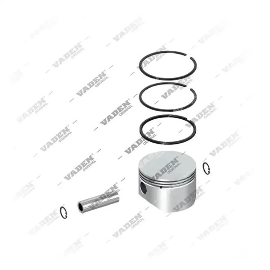 İveco Truck Kompresor Piston+segman 86.50 MM (0.25) - Bmc / Scanıa / İveco / Ford / Mercedes - Vaden 7000 861 101
