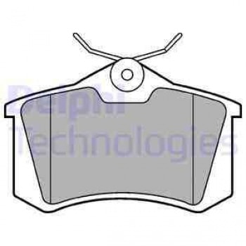 ARKA FREN BALATASI GOLF IV BORA AUDI A1 A3 A4 A6 A8 ALTEA CORDOBA IBIZA III IV V / MEGANE II III MEG - DELPHI LP565