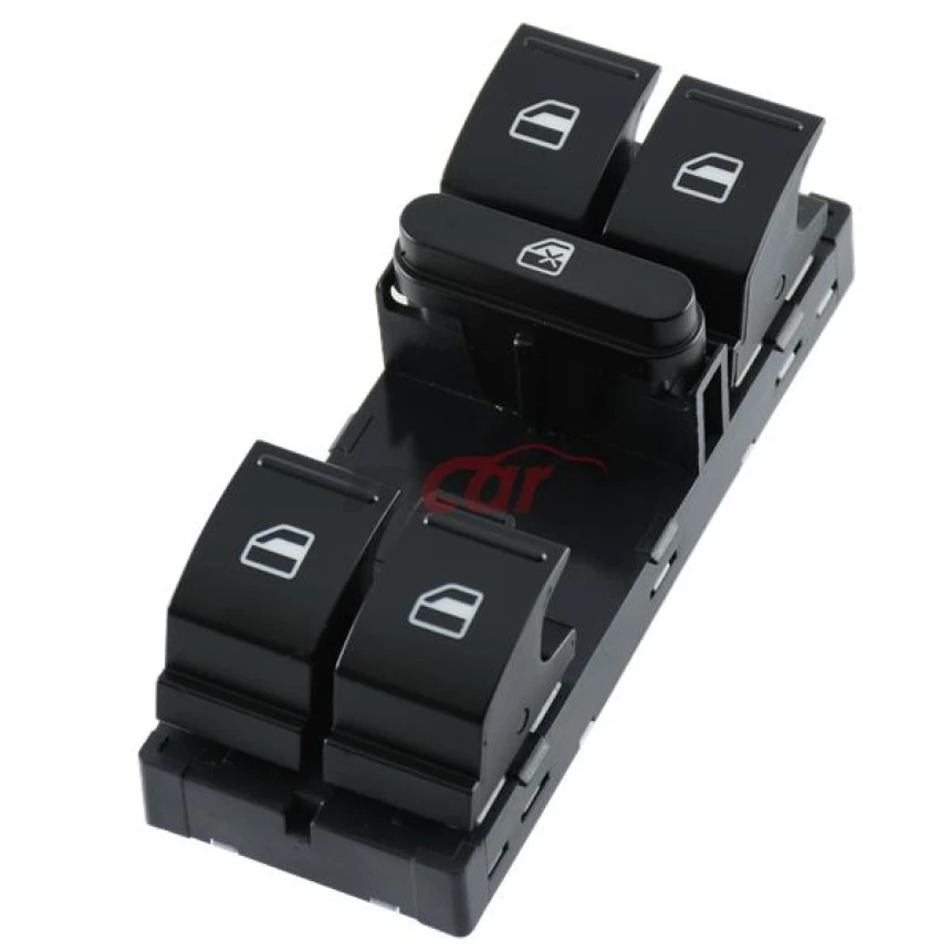 Vag Cam Acma Kapama Anahtarı Surucu Tarafı Dortlu Golf V VI Polo Passat / CC Tiguan Touran Jetta III IV - Kraw An-414