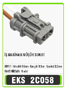 SOKET> İS MAKINASI   MUSUR   S2082 - EKS-2C058