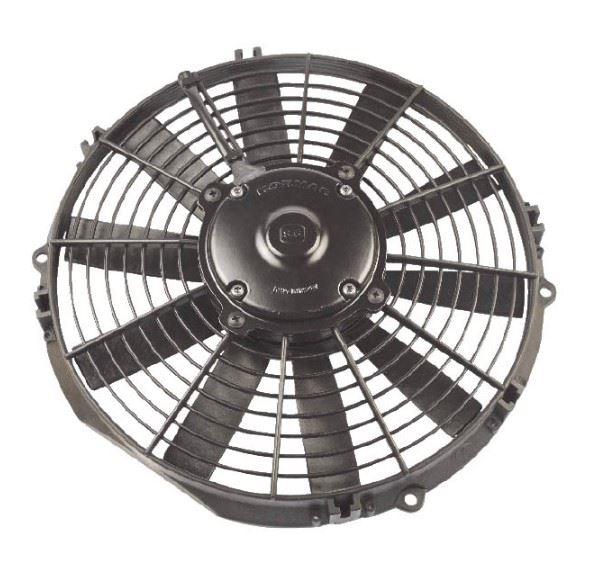 AKSIYEL FAN MOTORU 12V 10 KOMPLE YASSI INCE EMICI AKSIYEL 255MM 1240 m3 / h 74315008 - KORMAS 5 702 110 120 001